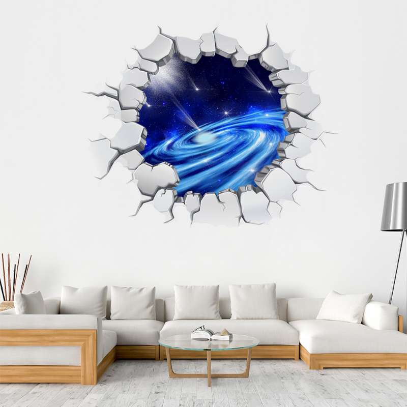 Baby Nursery Boy - 3D effect Gorgeous Space Galaxy Astronaut