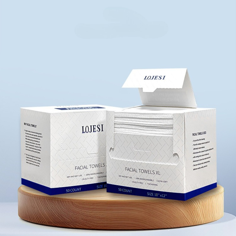 Storage Basket Fabric - Disposable Face Towels Boxed Cleansing Cloths