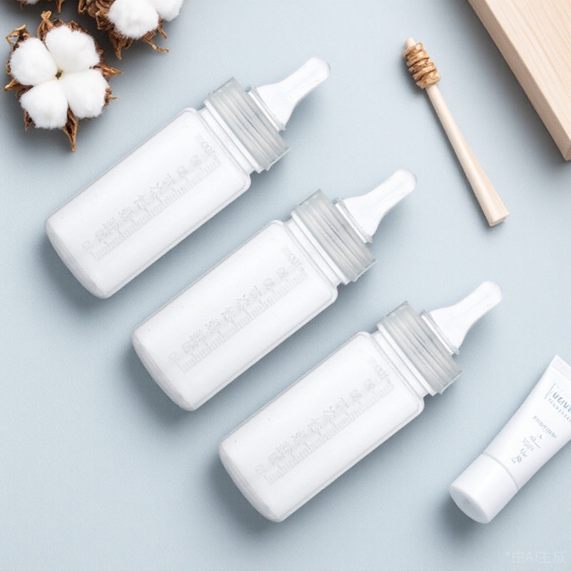 Baby Nursery Nurse - 3Pcs Disposable Baby Milk Bottle Compact