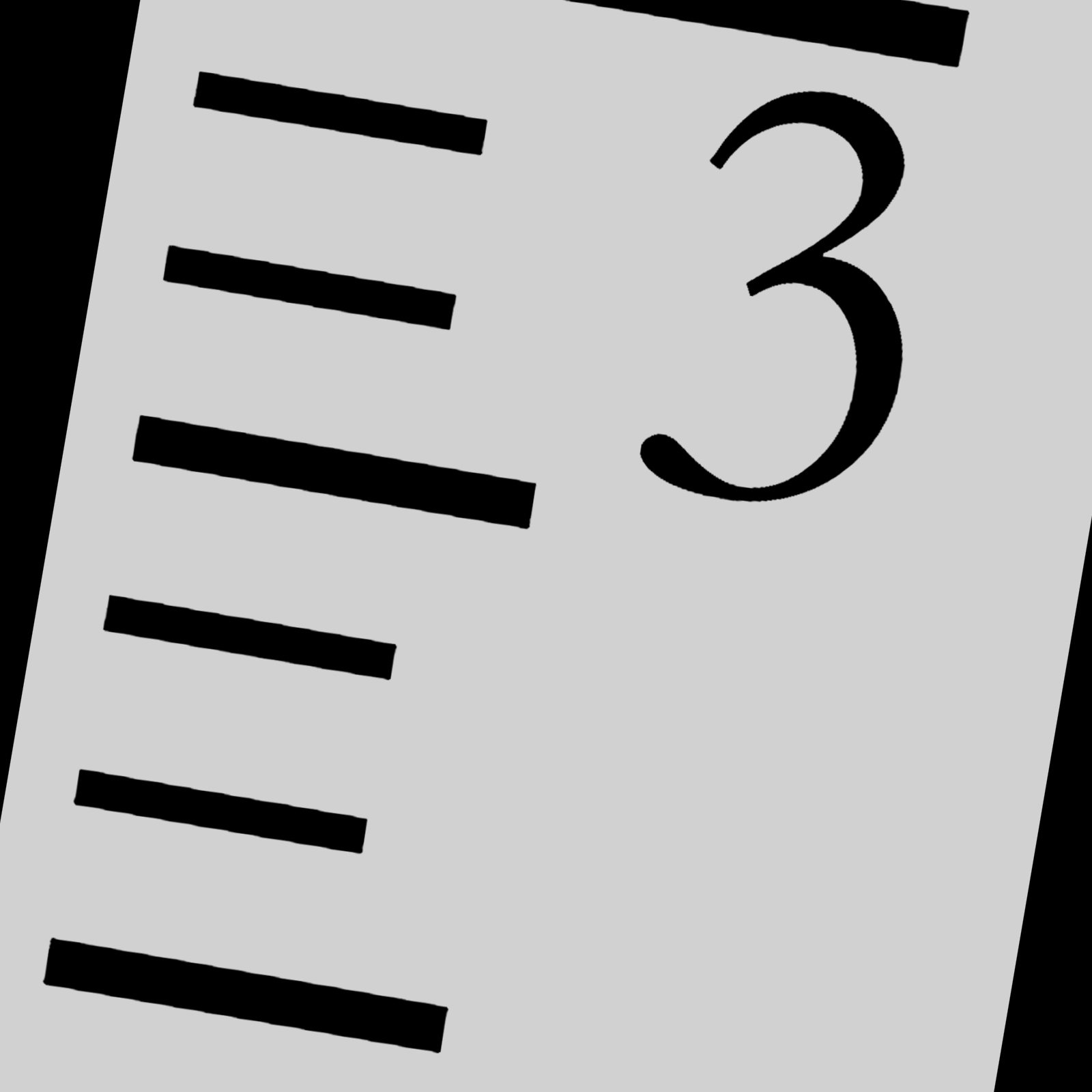Growth Chart Ruler - 7 Pieces Ruler Inch Scale Stencil