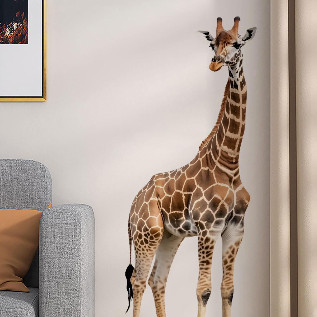 Baby Nursery Jungle Wallpaper - Large African Jungle Wild Animal Wall