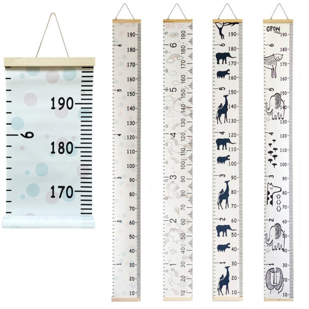 Growth Chart Ruler - 2M Height Child Growth Chart Removable