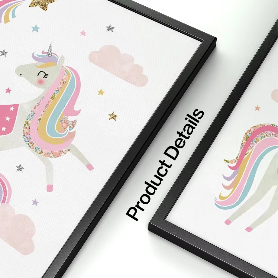 Pink Unicorn Rabbit Rainbow Cl - Baby Unicorn Nursery 리뷰 및 가격