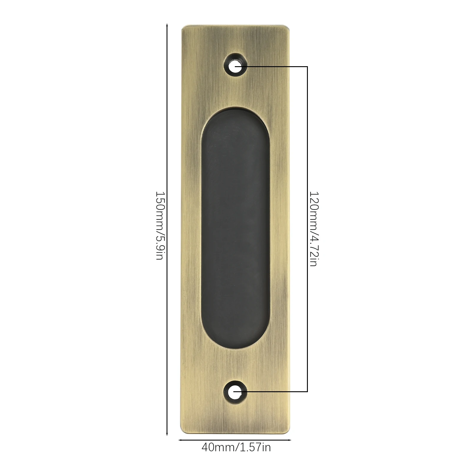 1pc Sliding Door Handle w/scre - Drawer Dresser White 리뷰 및 가격