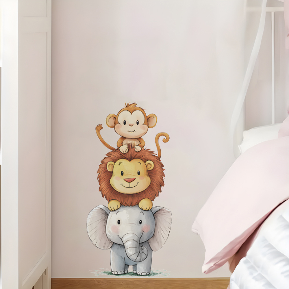 Cute Forest Animals Wall Stick - Baby Nursery Products 리뷰 및 가격