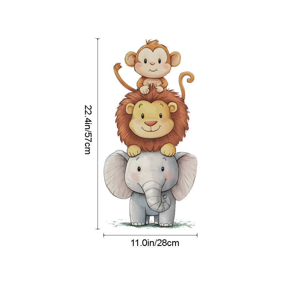 Cute Forest Animals Wall Stick - Baby Nursery Products 리뷰 및 가격