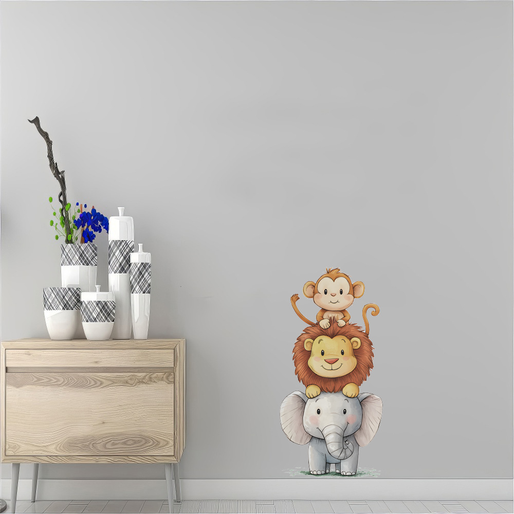 Cute Forest Animals Wall Stick - Baby Nursery Products 리뷰 및 가격