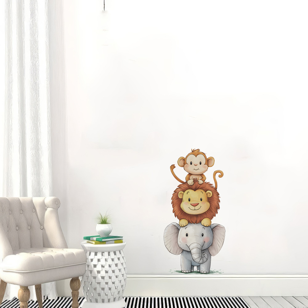 Cute Forest Animals Wall Stick - Baby Nursery Products 리뷰 및 가격
