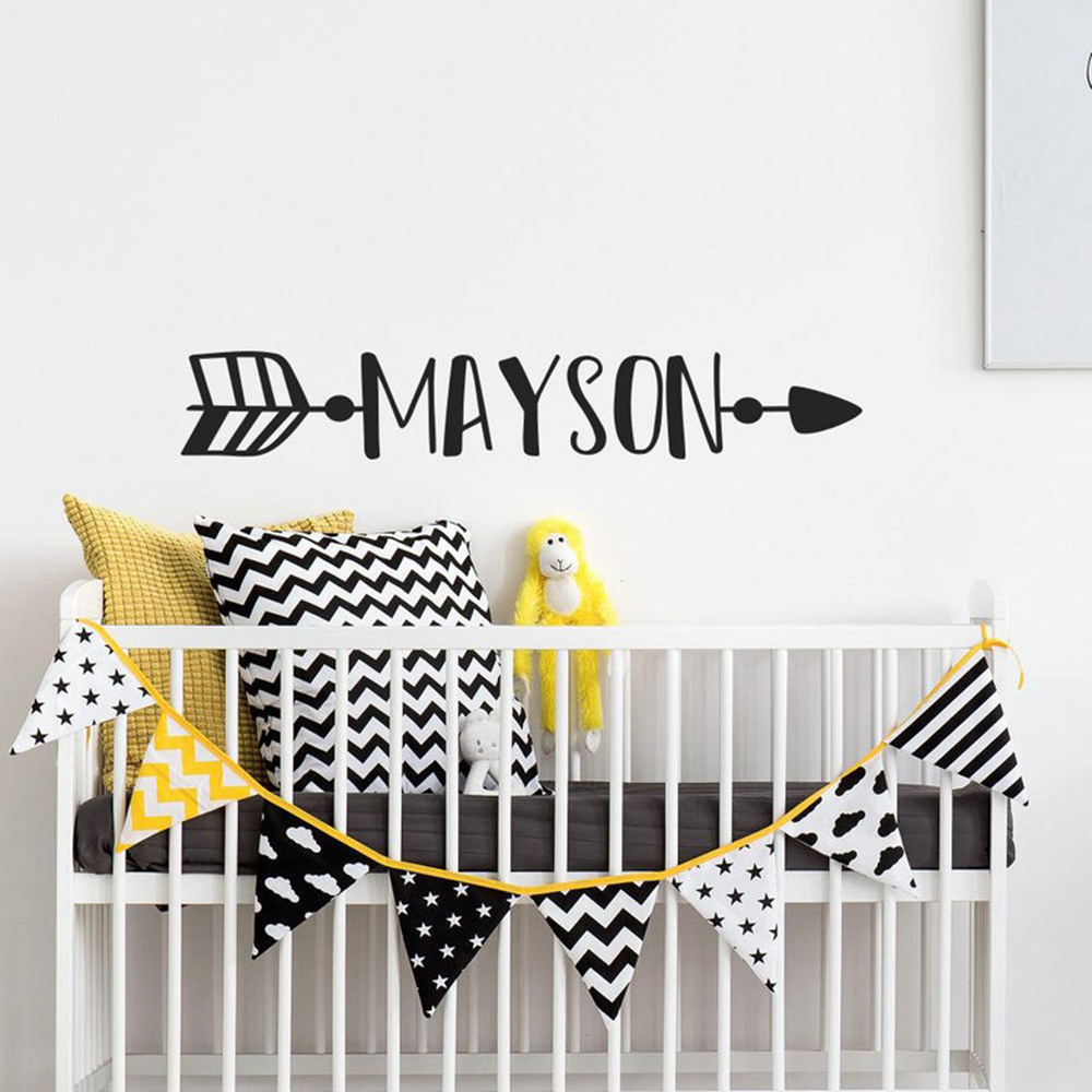 Personalized Name Wall Decal B - Baby Nursery Wallpaper 리뷰 및 가격