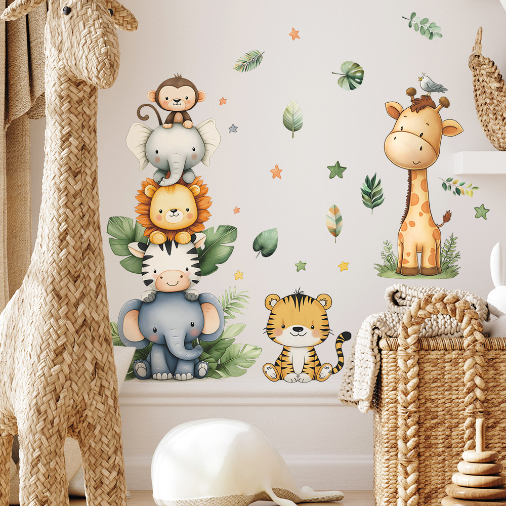 Boho Forest Animals Wall Stick - Baby Nursery Boy 리뷰 및 가격