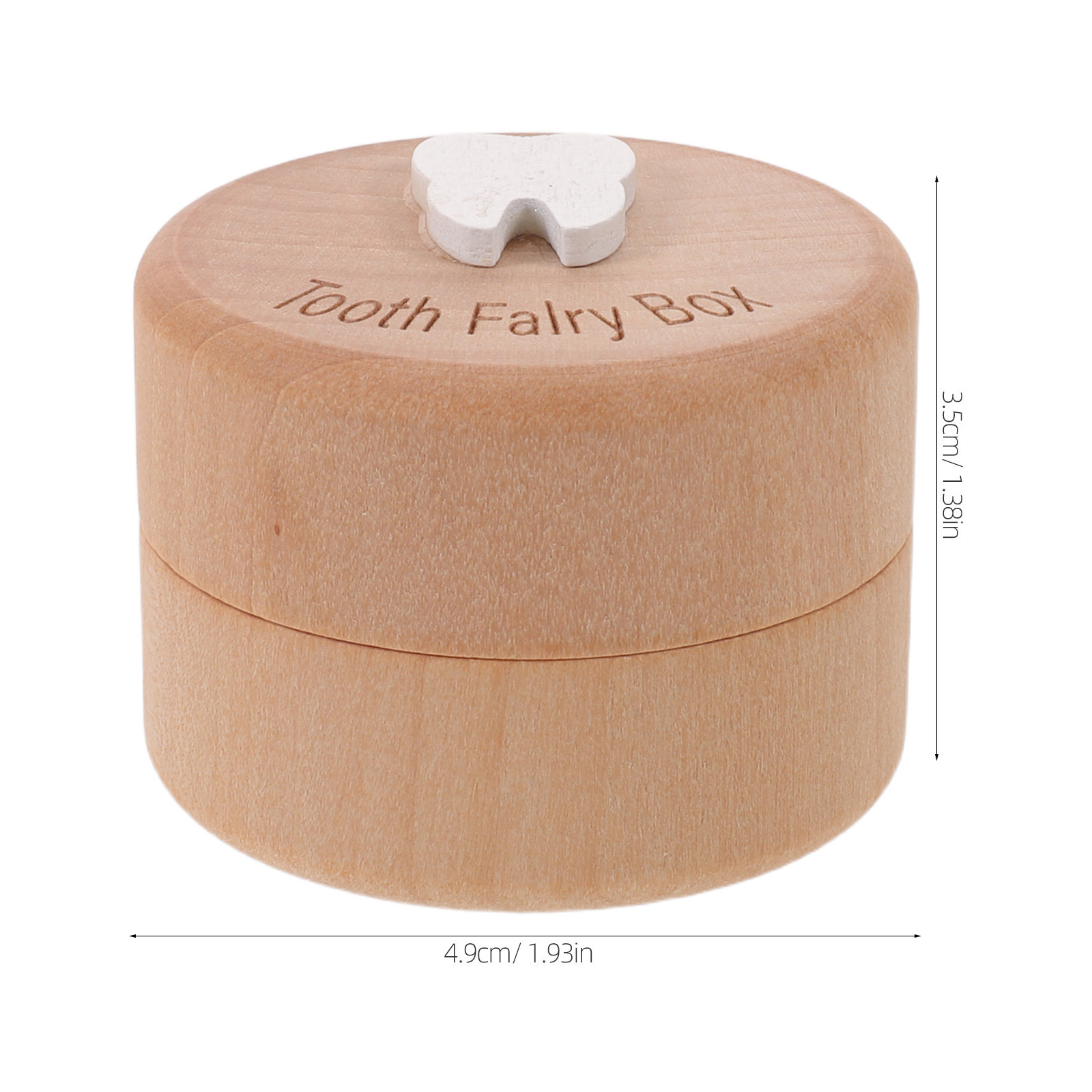 Tooth Fairy Box Wooden Dental  - Baby Keepsake Box 리뷰 및 가격