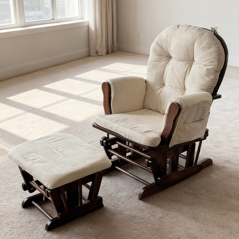 Modern Wood Glider Cushion Mat - Baby Nursery Nurse 리뷰 및 가격