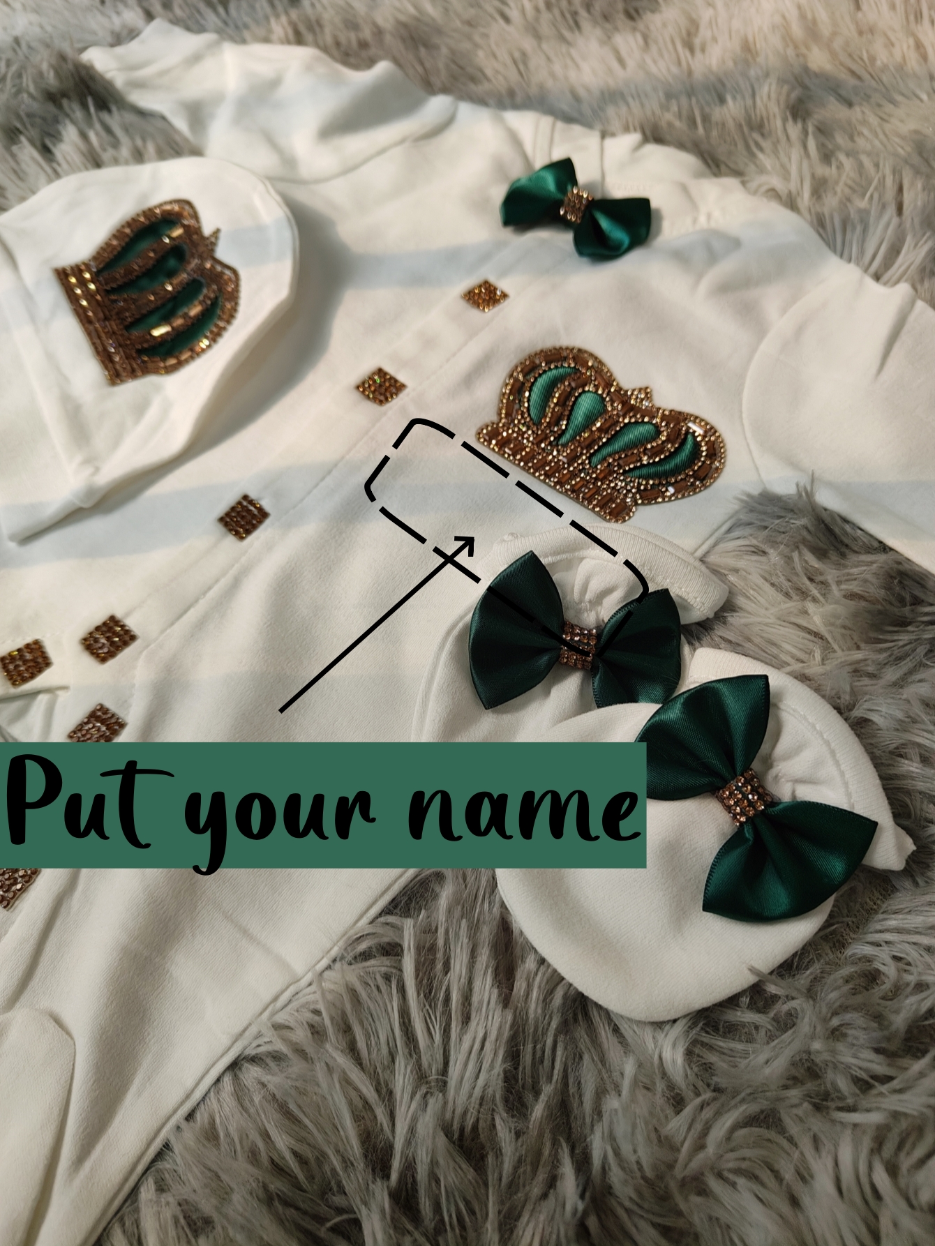 Dollbling Pearly Crown Emerald - Baby Nursery Outfits 리뷰 및 가격
