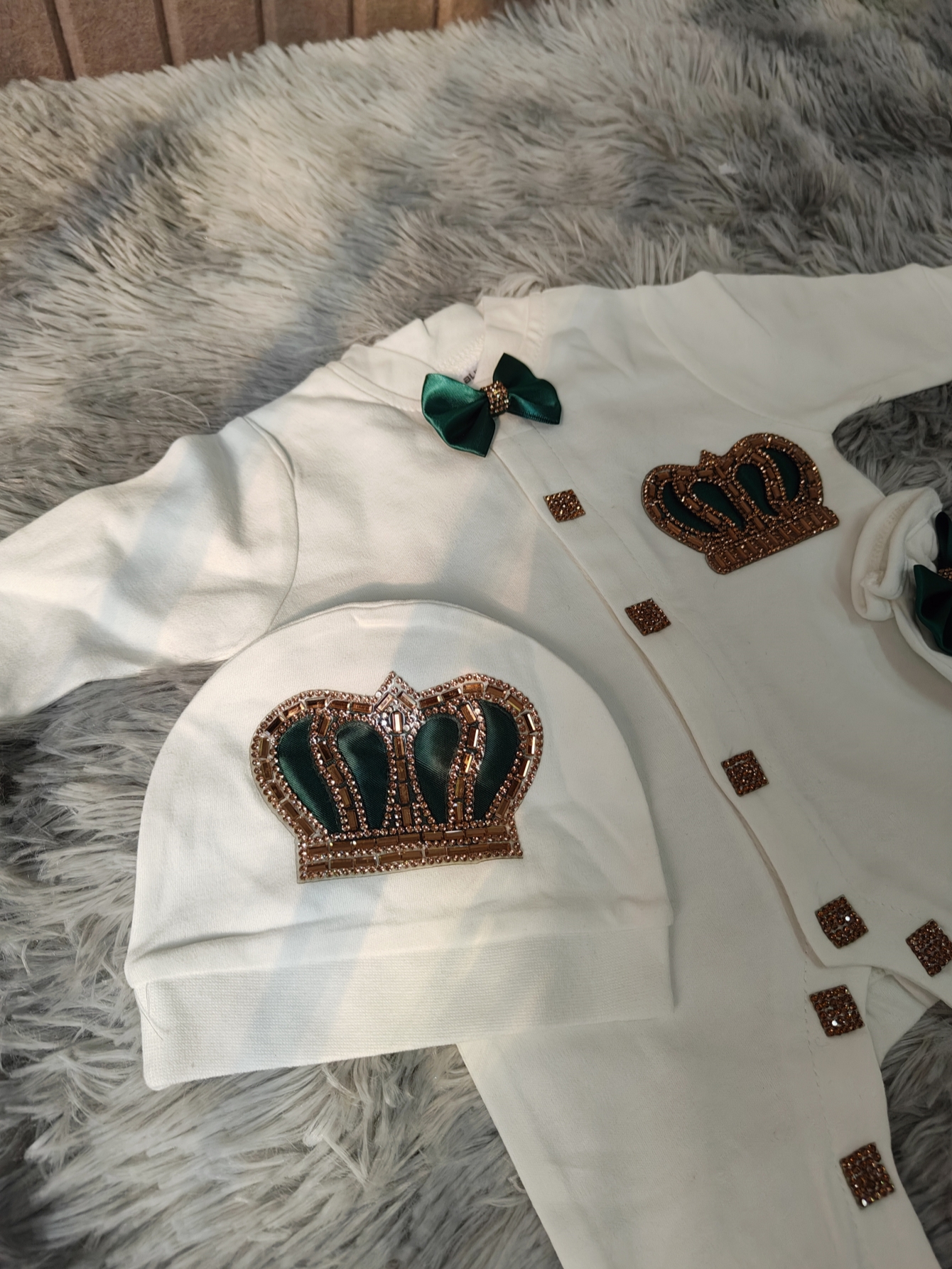 Dollbling Pearly Crown Emerald - Baby Nursery Outfits 리뷰 및 가격