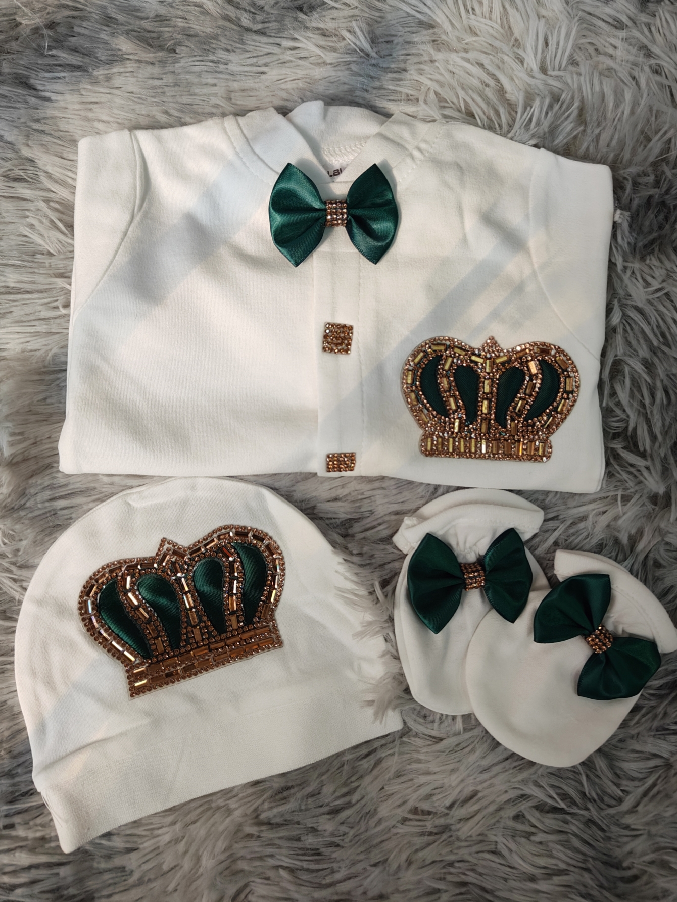 Dollbling Pearly Crown Emerald - Baby Nursery Outfits 리뷰 및 가격