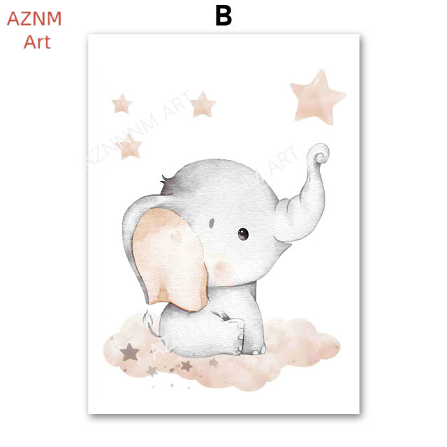 Elephant Balloon Rainbow Moon  - Baby Nursery Products 리뷰 및 가격