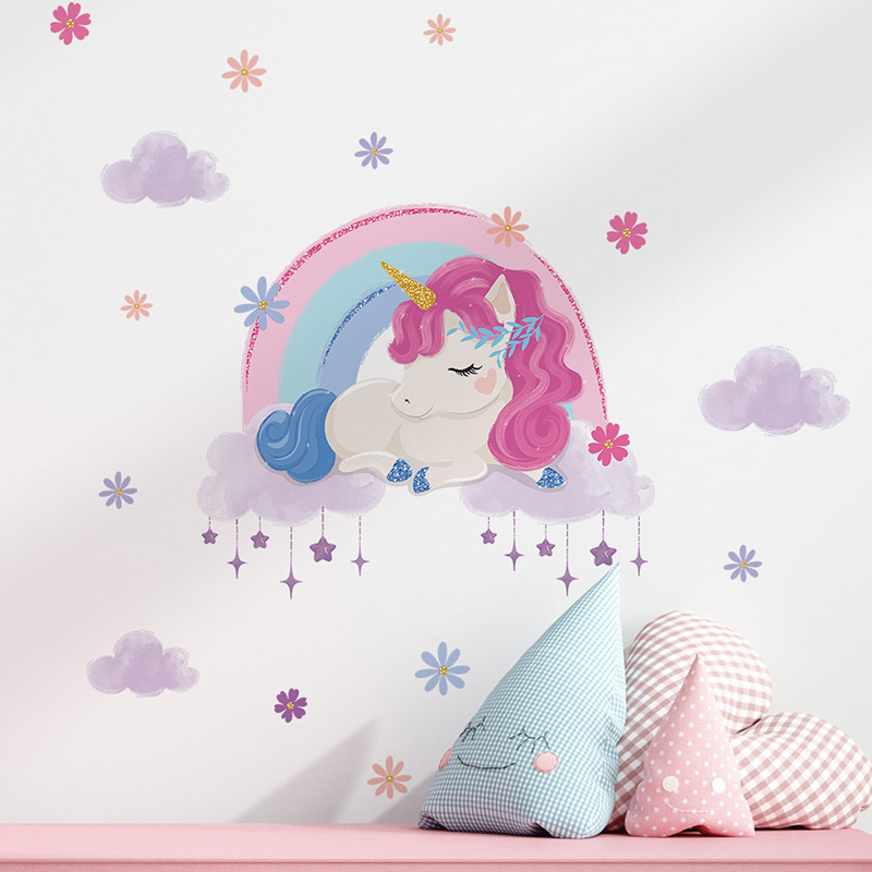 Cartoon Cute Unicorn Luminous  - Baby Unicorn Nursery 리뷰 및 가격