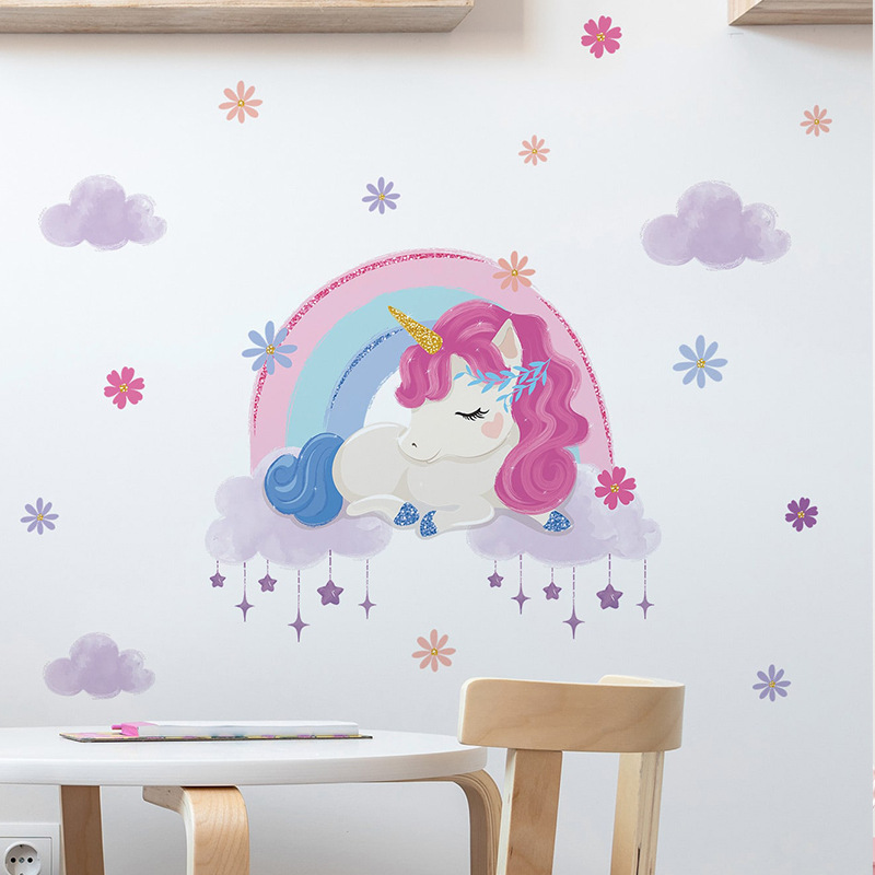 Cartoon Cute Unicorn Luminous  - Baby Unicorn Nursery 리뷰 및 가격