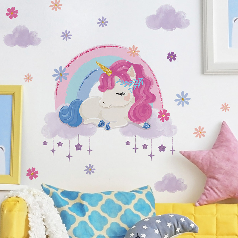 Cartoon Cute Unicorn Luminous  - Baby Unicorn Nursery 리뷰 및 가격
