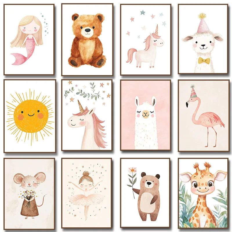 Pink Ballerina with Stars Unic - Baby Unicorn Nursery 리뷰 및 가격