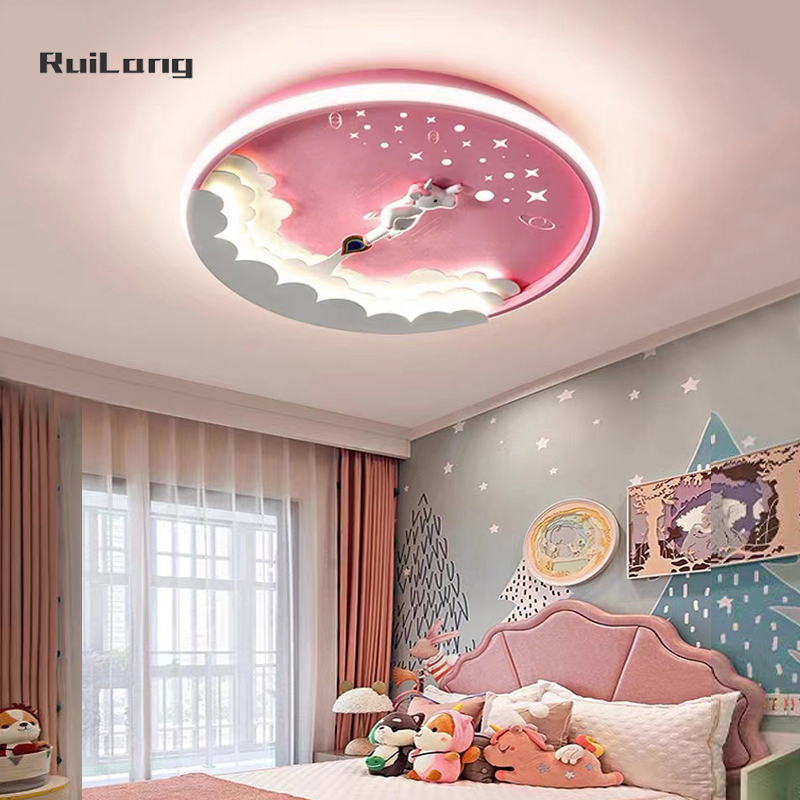 Cartoon Led Unicorn Ceiling La - Baby Unicorn Nursery 리뷰 및 가격