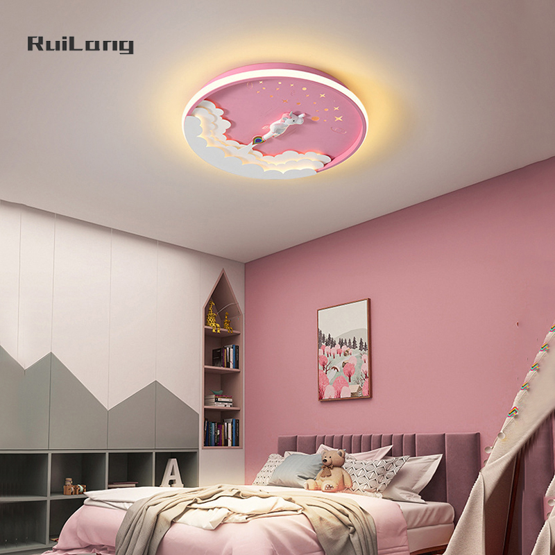 Cartoon Led Unicorn Ceiling La - Baby Unicorn Nursery 리뷰 및 가격