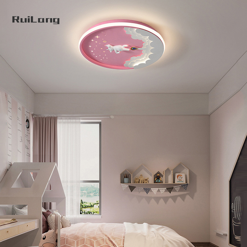 Cartoon Led Unicorn Ceiling La - Baby Unicorn Nursery 리뷰 및 가격