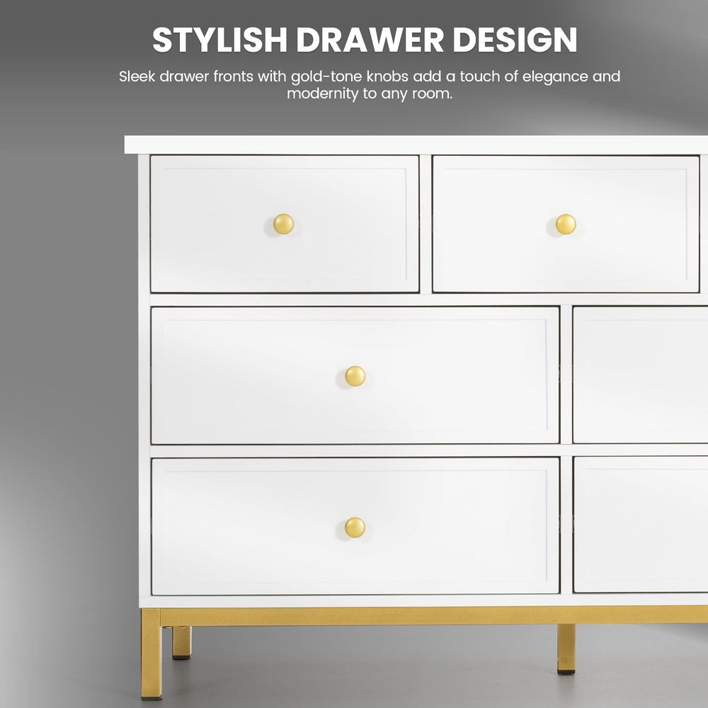 Modern 7Drawer White Dresser,4 - Drawer Dresser White 리뷰 및 가격