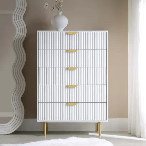 A Modern Style Large Storage S - Drawer Dresser White 리뷰 및 가격