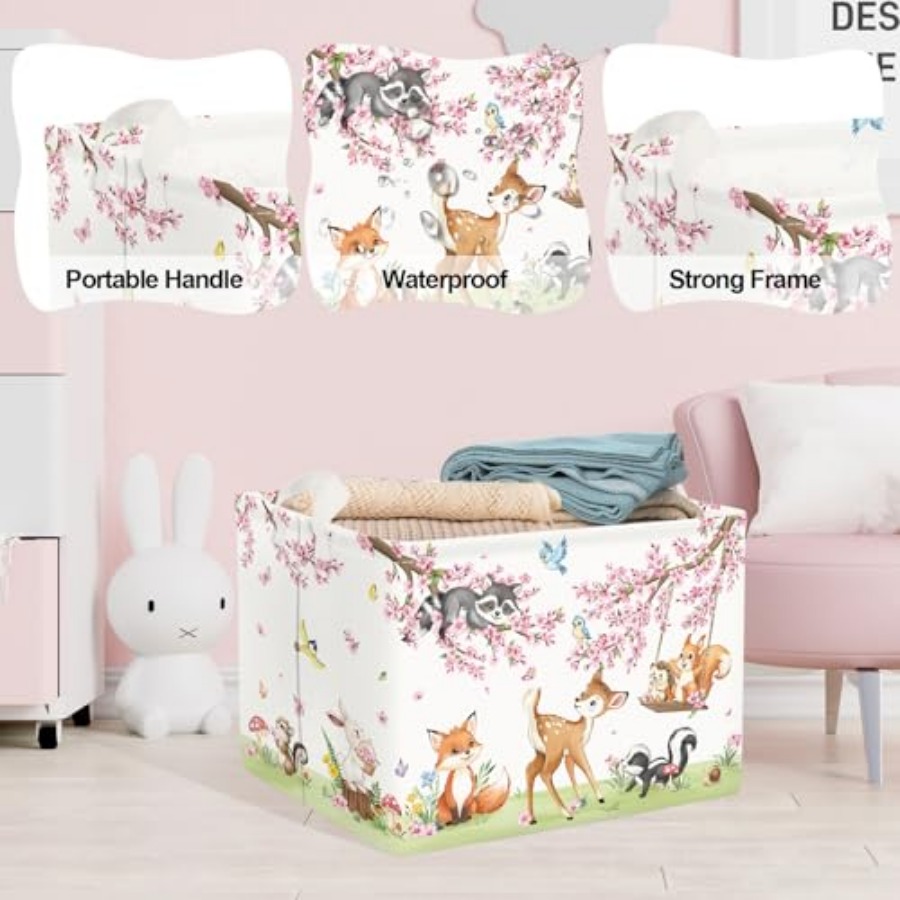 Forest Animal Baby Storage Bas - Baby Nursery Boy 리뷰 및 가격