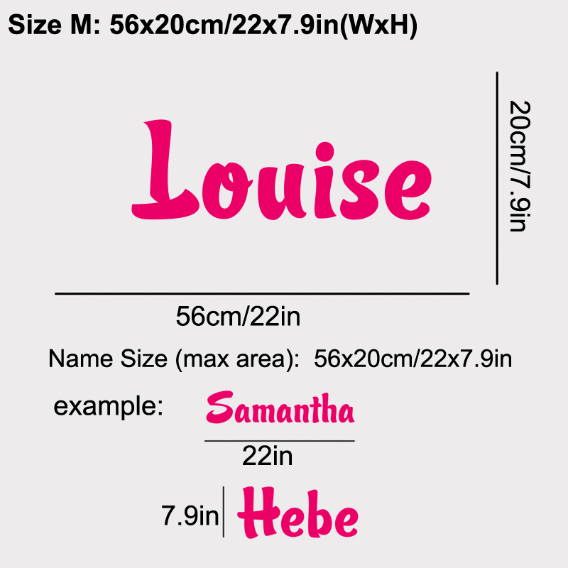 Personalized Name Vinyl Decal  - Baby Nursery Wallpaper 리뷰 및 가격