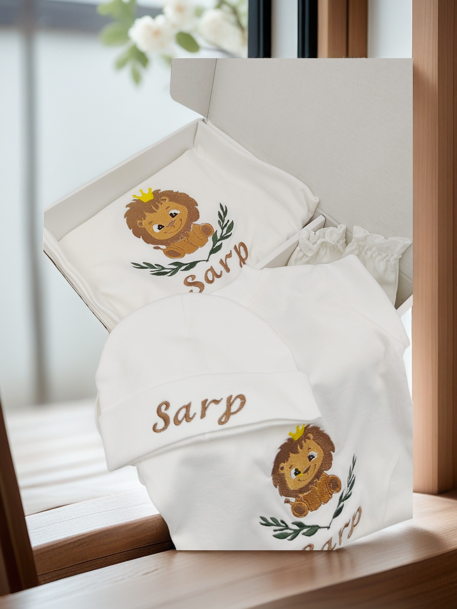 4pcs Newborn Baby Outfit Set E - Baby Nursery Outfits 리뷰 및 가격