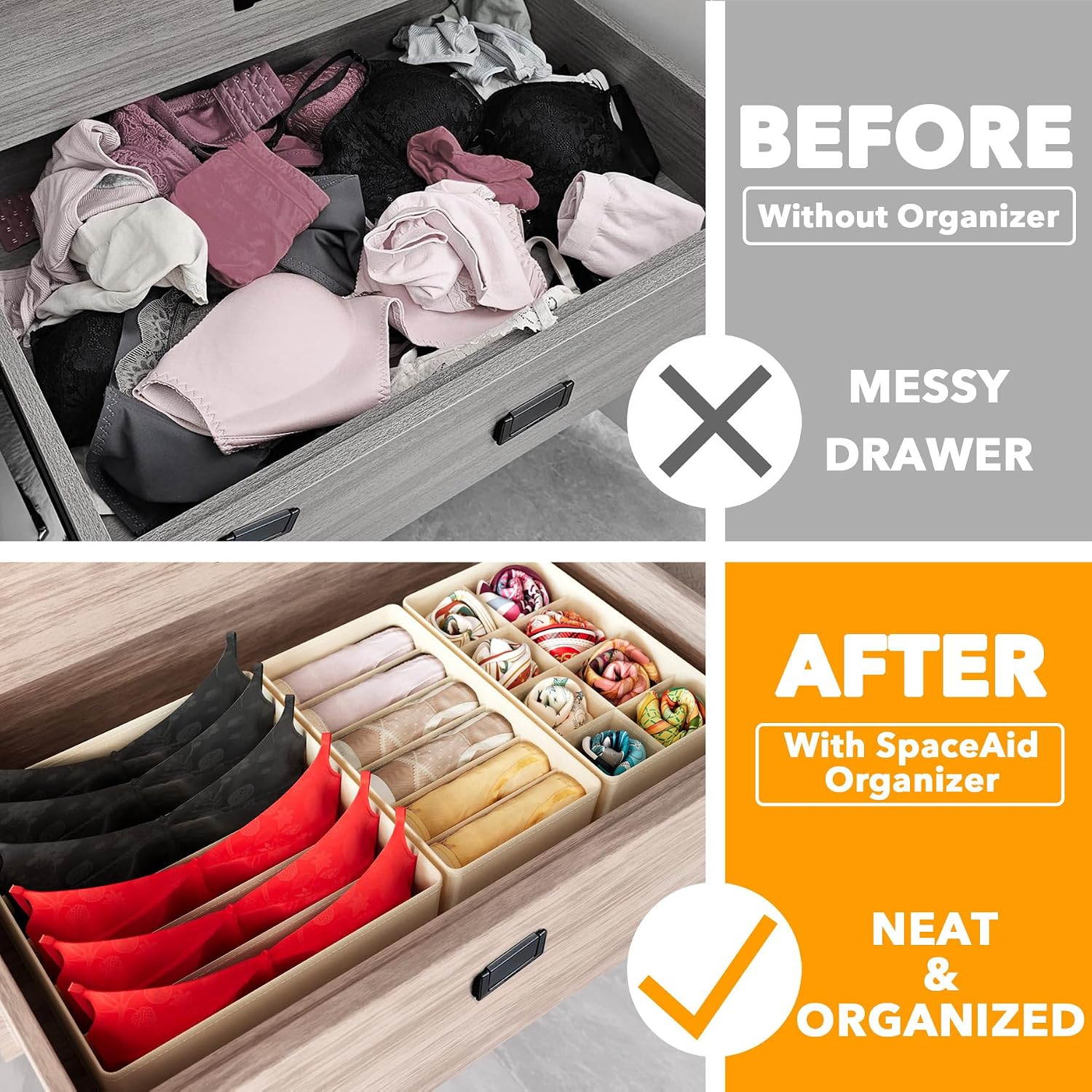 Drawer Organizer 4 Pack with D - Baby Nursery Products 리뷰 및 가격