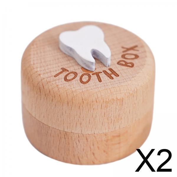 Wooden Teeth Storage Organizer - Baby Keepsake Box 리뷰 및 가격
