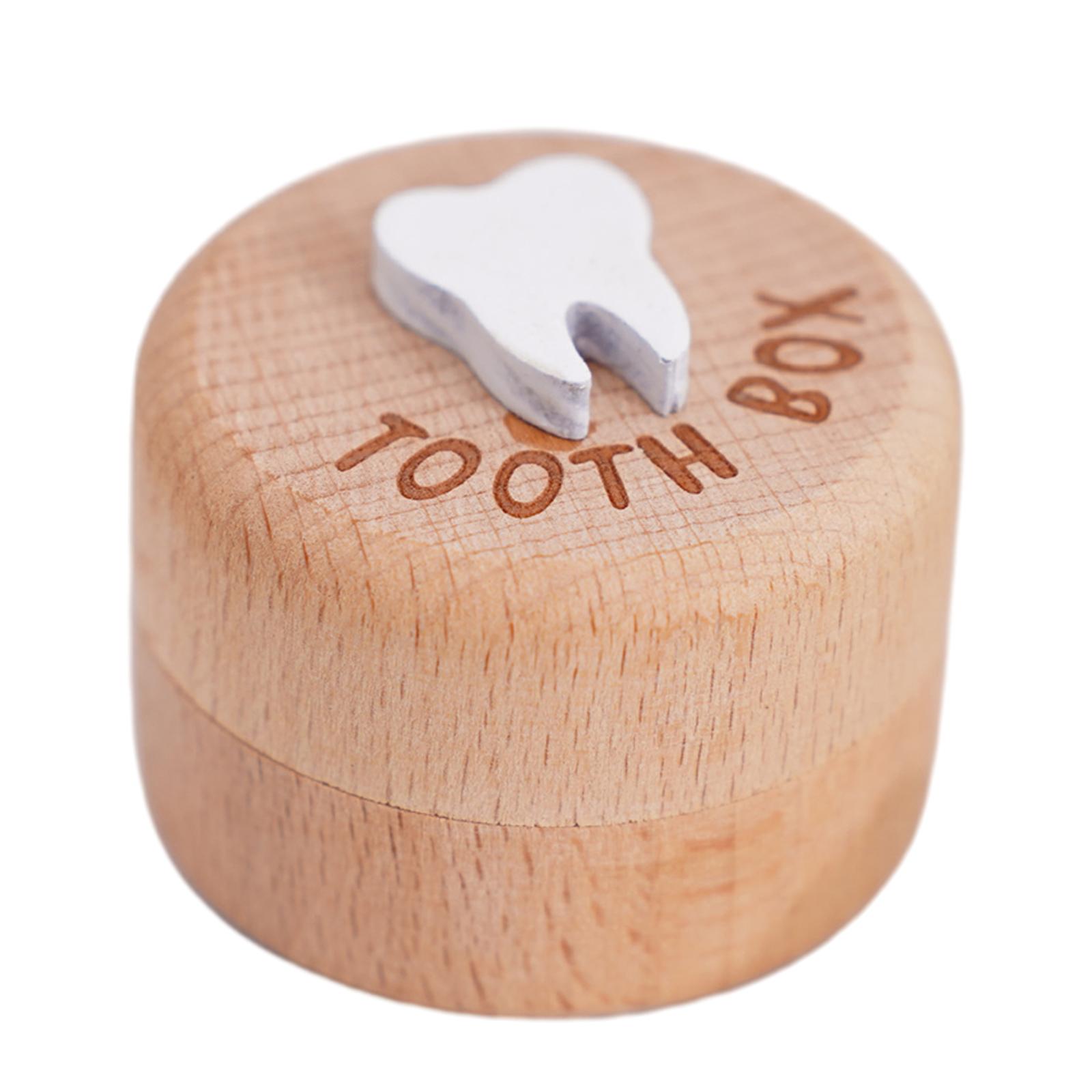 Wooden Teeth Storage Organizer - Baby Keepsake Box 리뷰 및 가격