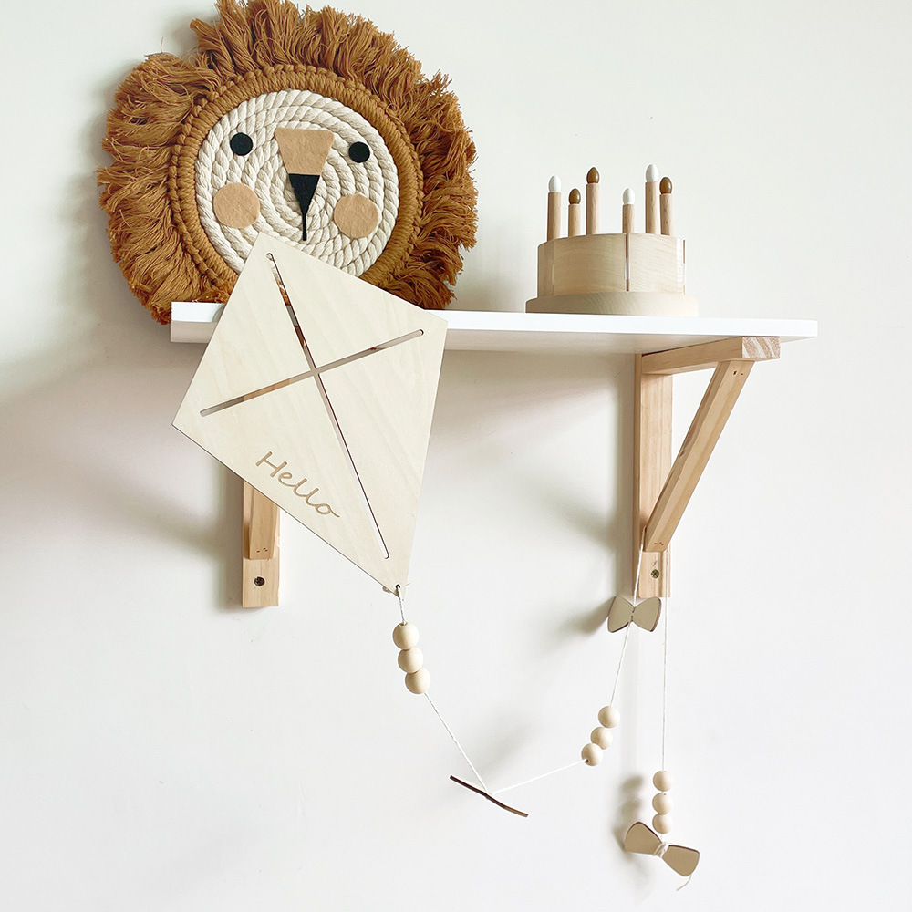 INS Nordic Wooden Kite Wall Or - Baby Nursery Products 리뷰 및 가격