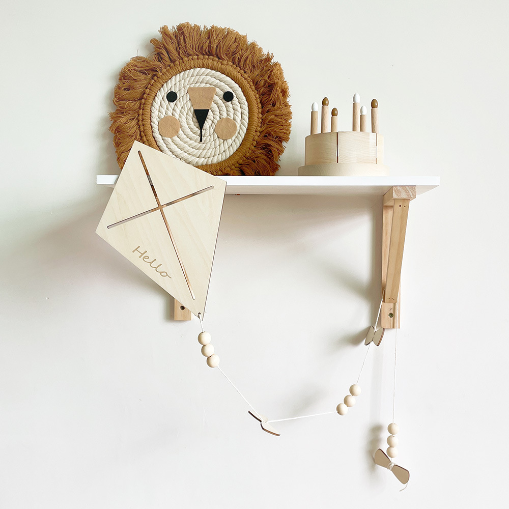 INS Nordic Wooden Kite Wall Or - Baby Nursery Products 리뷰 및 가격