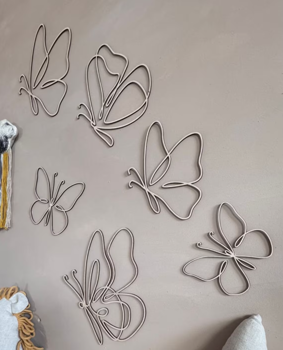 set of 6 Wooden Wall Butterfli - Baby Nursery Products 리뷰 및 가격