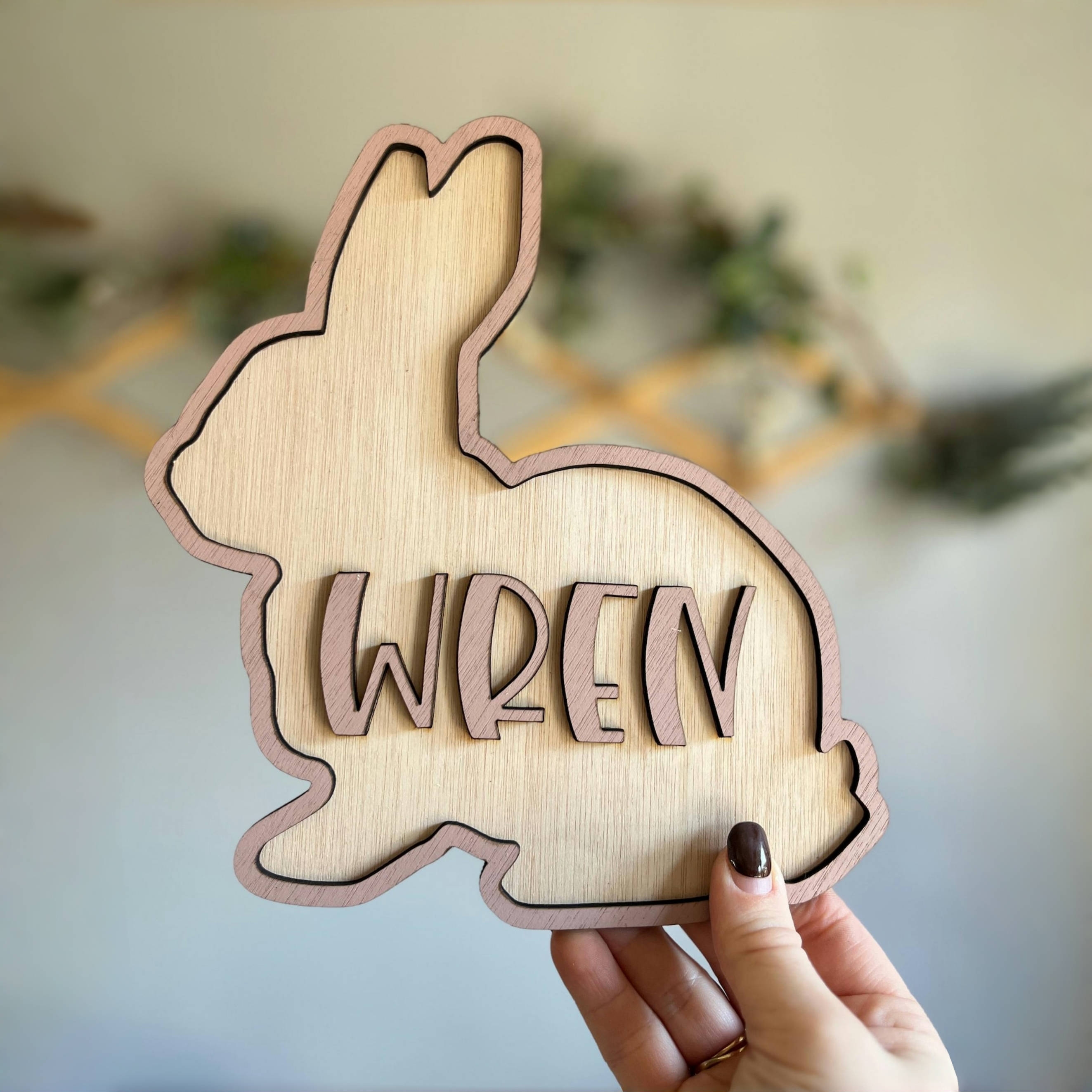 Personalized Bunny Name Wooden - Baby Nursery Products 리뷰 및 가격