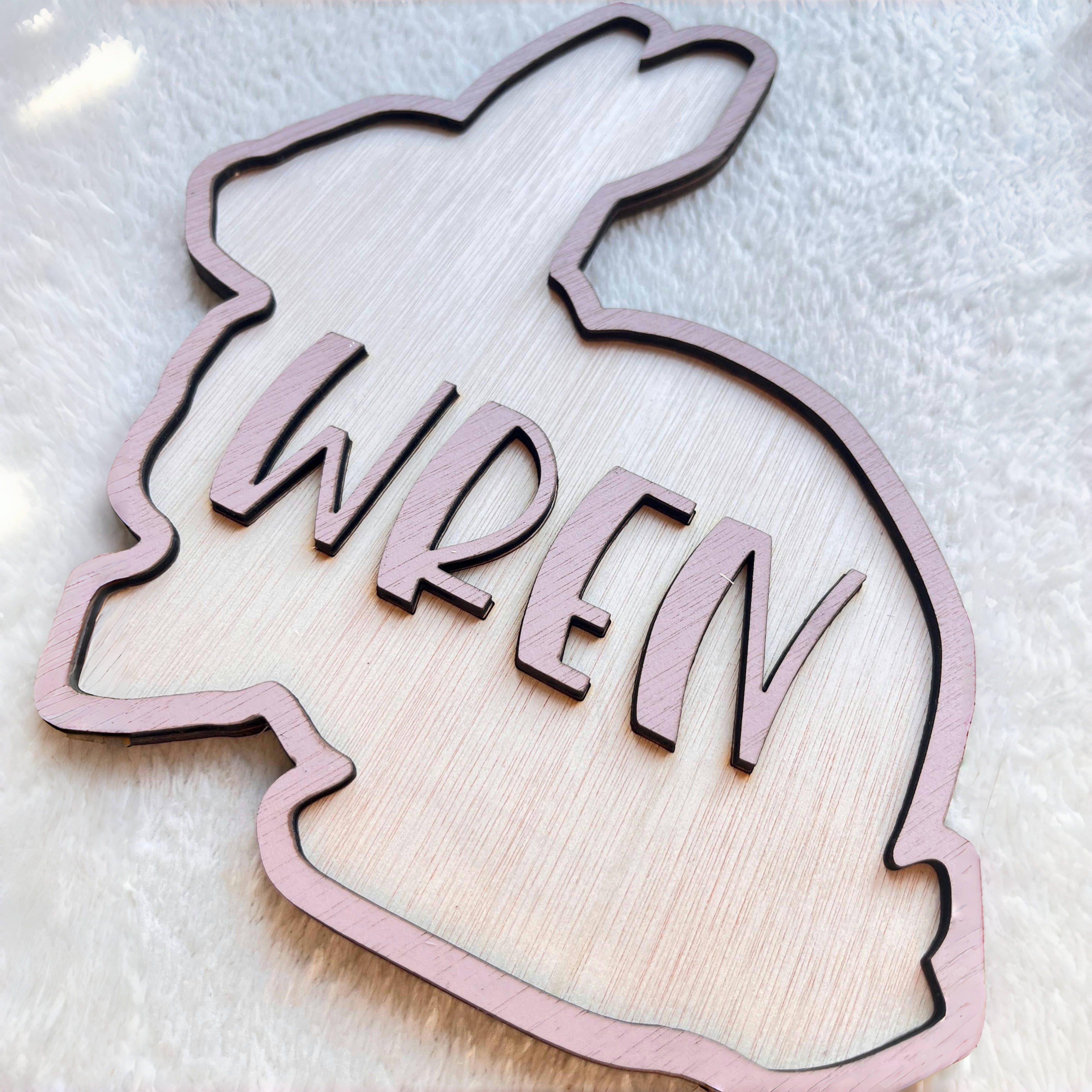 Personalized Bunny Name Wooden - Baby Nursery Products 리뷰 및 가격