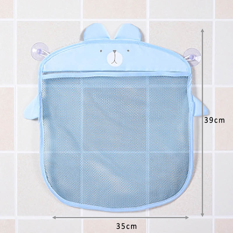 Baby Bathroom Mesh Bag Sucker  - Storage Basket Fabric 리뷰 및 가격