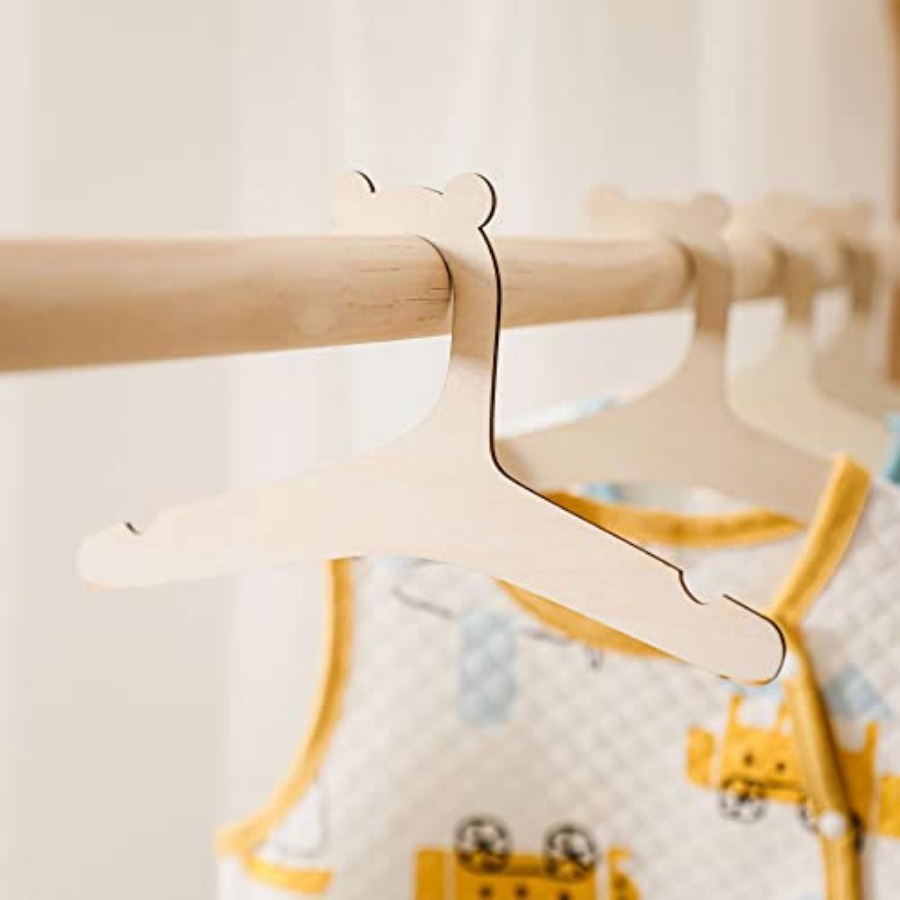 9 Inch Wooden Baby Hangers for - Baby Nursery Boy 리뷰 및 가격