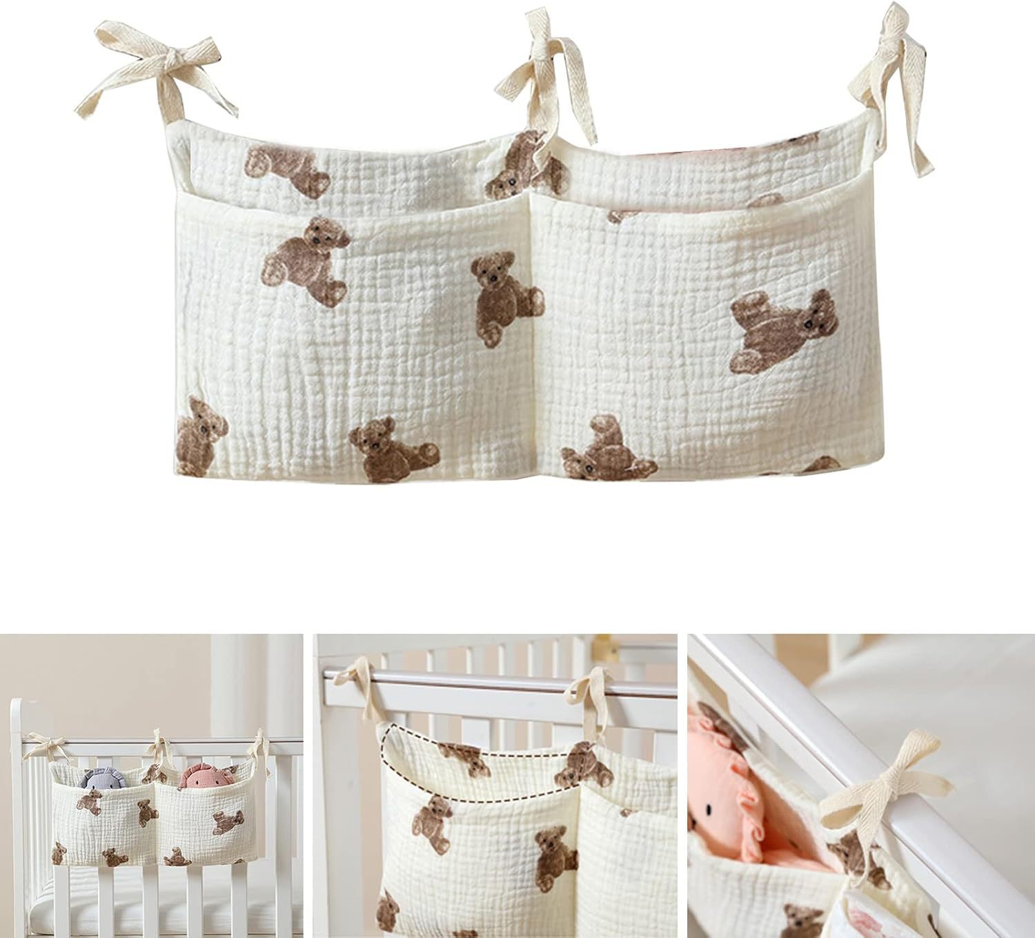 Baby Crib Organizer Cot Caddy  - Baby Nursery Products 리뷰 및 가격