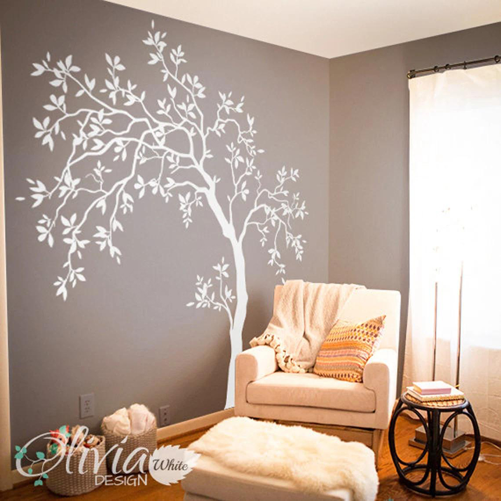 Large Tree Wall Sticker Baby N - Baby Nursery Vinyl Wall Stickers 리뷰 및 가격