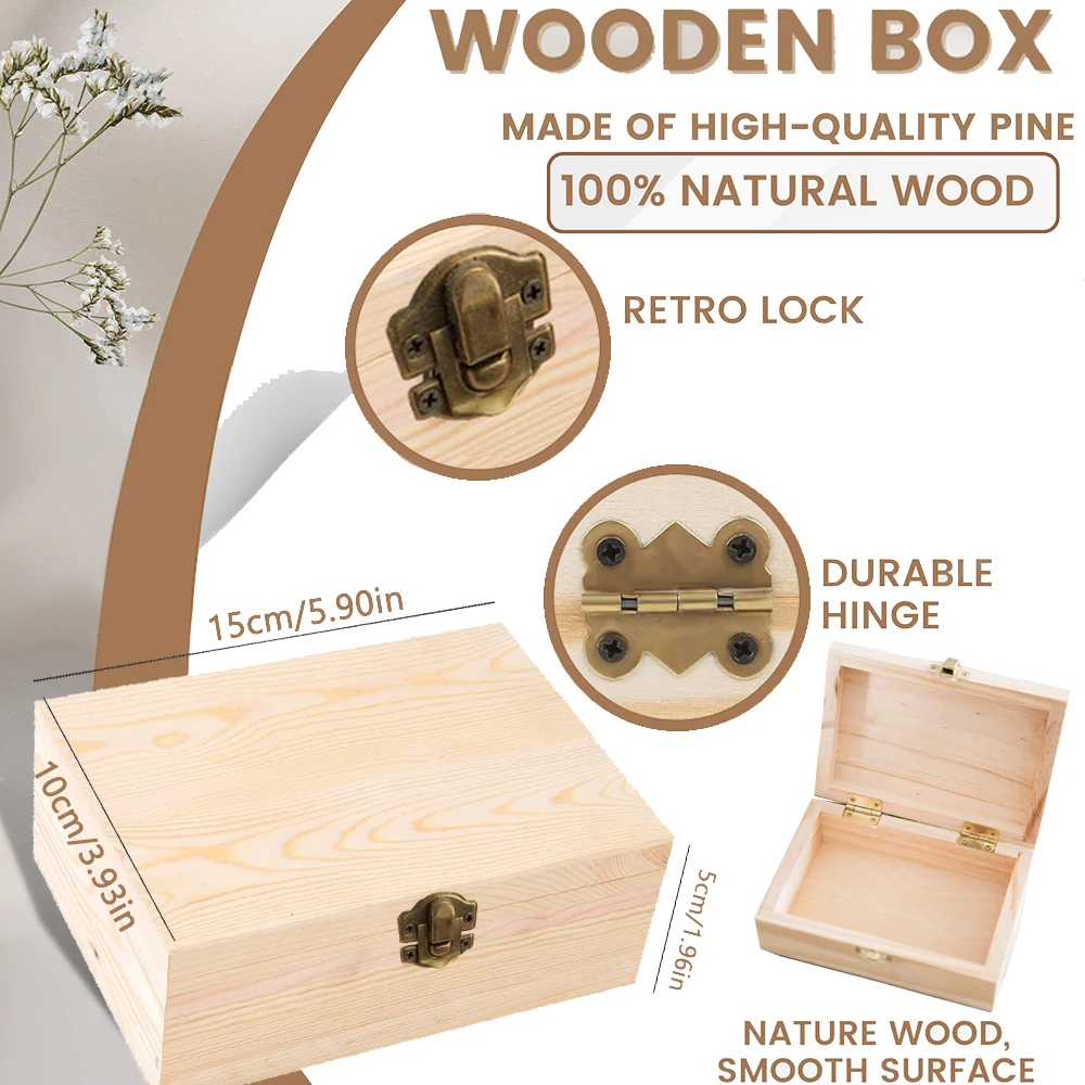 Personalized Unicorn Baby Wood - Baby Keepsake Box 리뷰 및 가격