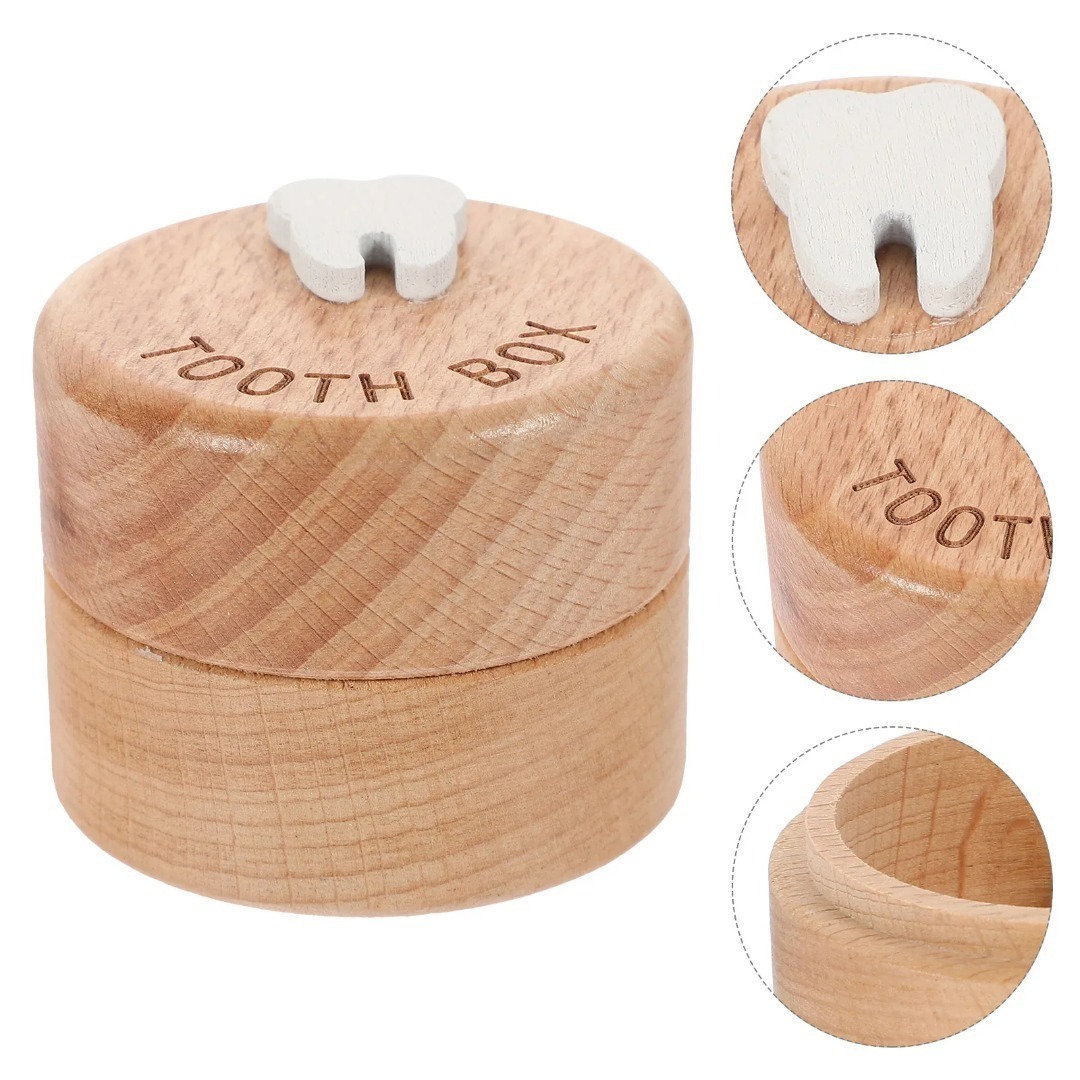1pcs Wooden Baby Tooth Keepsak - Baby Keepsake Box 리뷰 및 가격