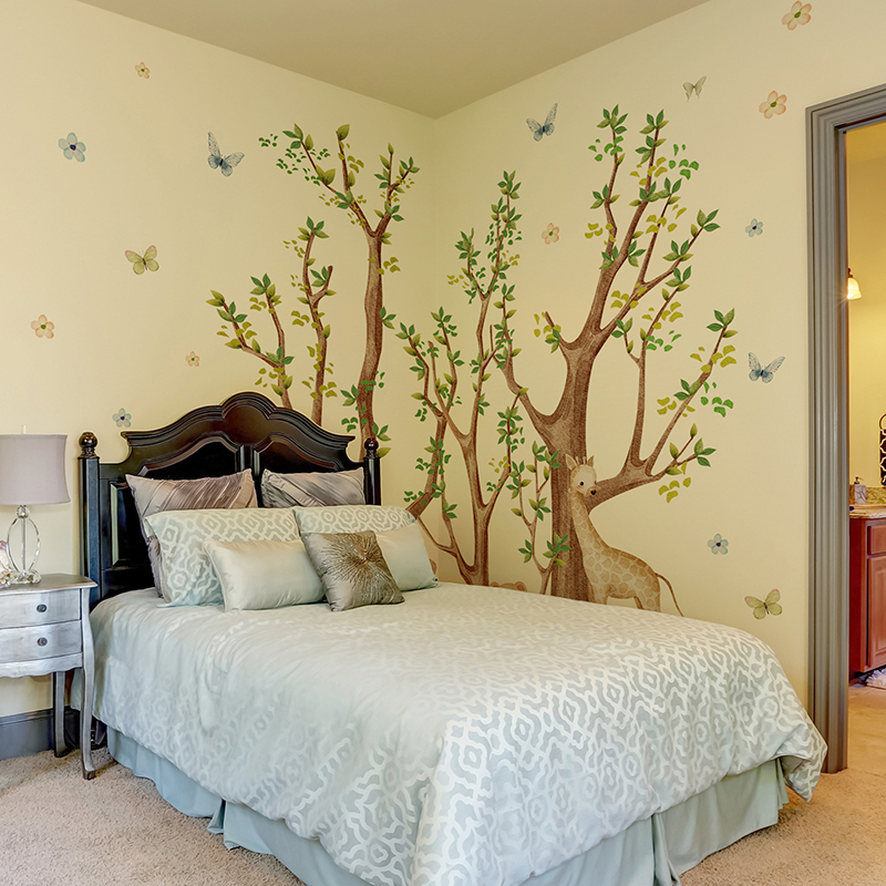 Jungle Safari Animal Park Wall - Baby Nursery Jungle Wallpaper 리뷰 및 가격