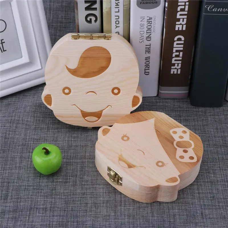 1pc-Baby Tooth Box Spanish Woo - Baby Keepsake Box 리뷰 및 가격