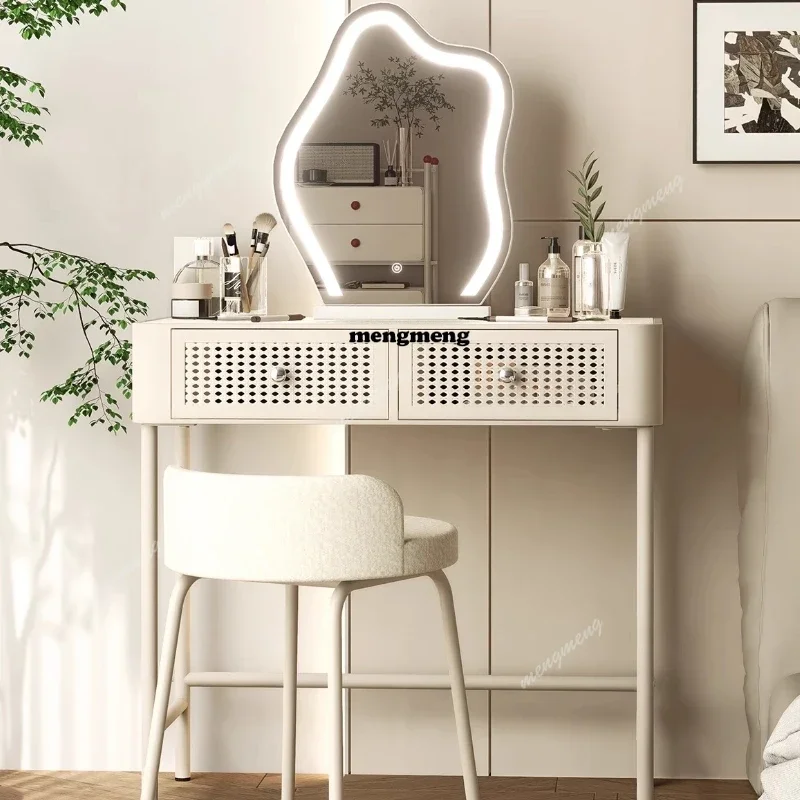 White Nordic Organizer Vanity  - Drawer Dresser White 리뷰 및 가격