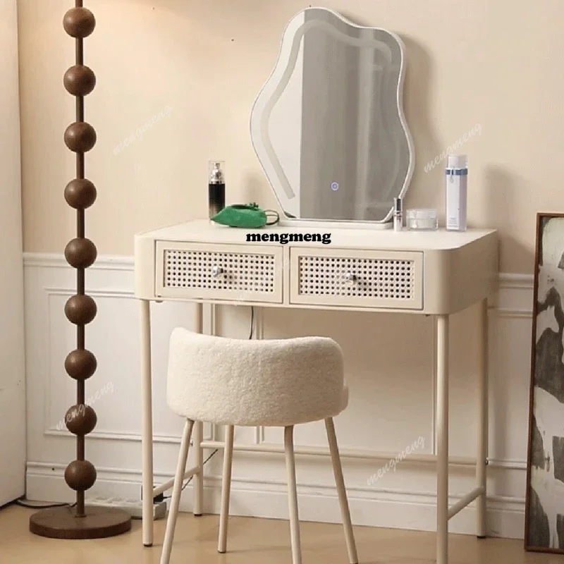 White Nordic Organizer Vanity  - Drawer Dresser White 리뷰 및 가격